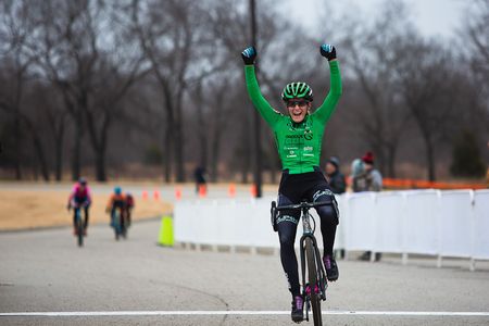 Katie Clouse wins the opening day at Ruts 'n' Guts