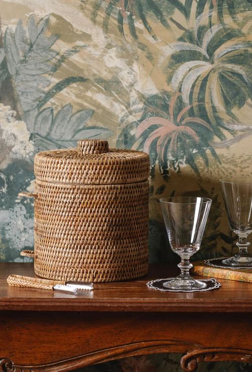 Rattan Ice Bucket 