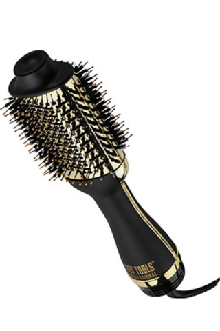 Best Hair Dryer Brushes 2023 | 24K Gold Charcoal Infused One-Step Blowout Hairbrush