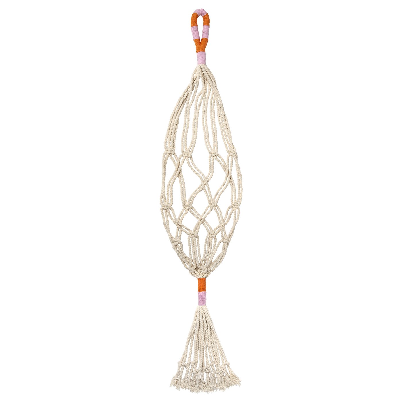 MÄvinn Plant Pot Hanger - White/handmade
