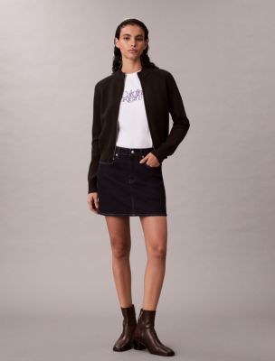 Denim Mini Skirt