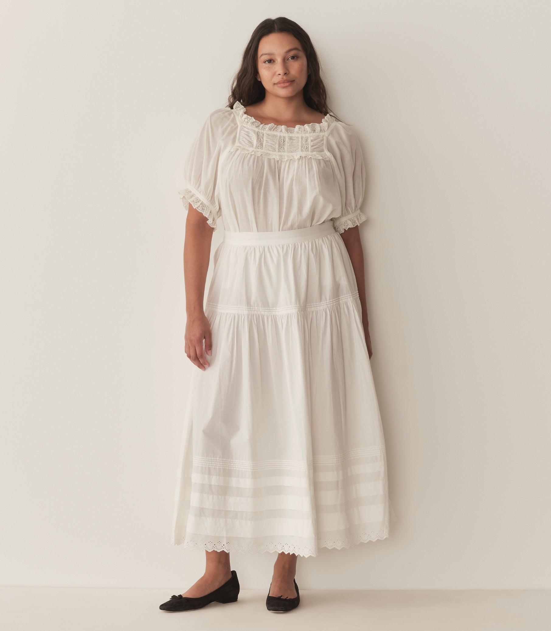 Frances Top -- Salt Lace