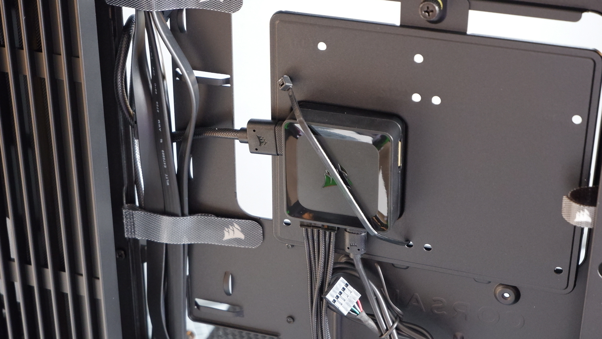 Corsair Frame 4500X ATX PC case throughout a PC build for testing.