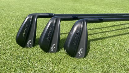 Photo of the Callaway Apex Ti Fusion Irons