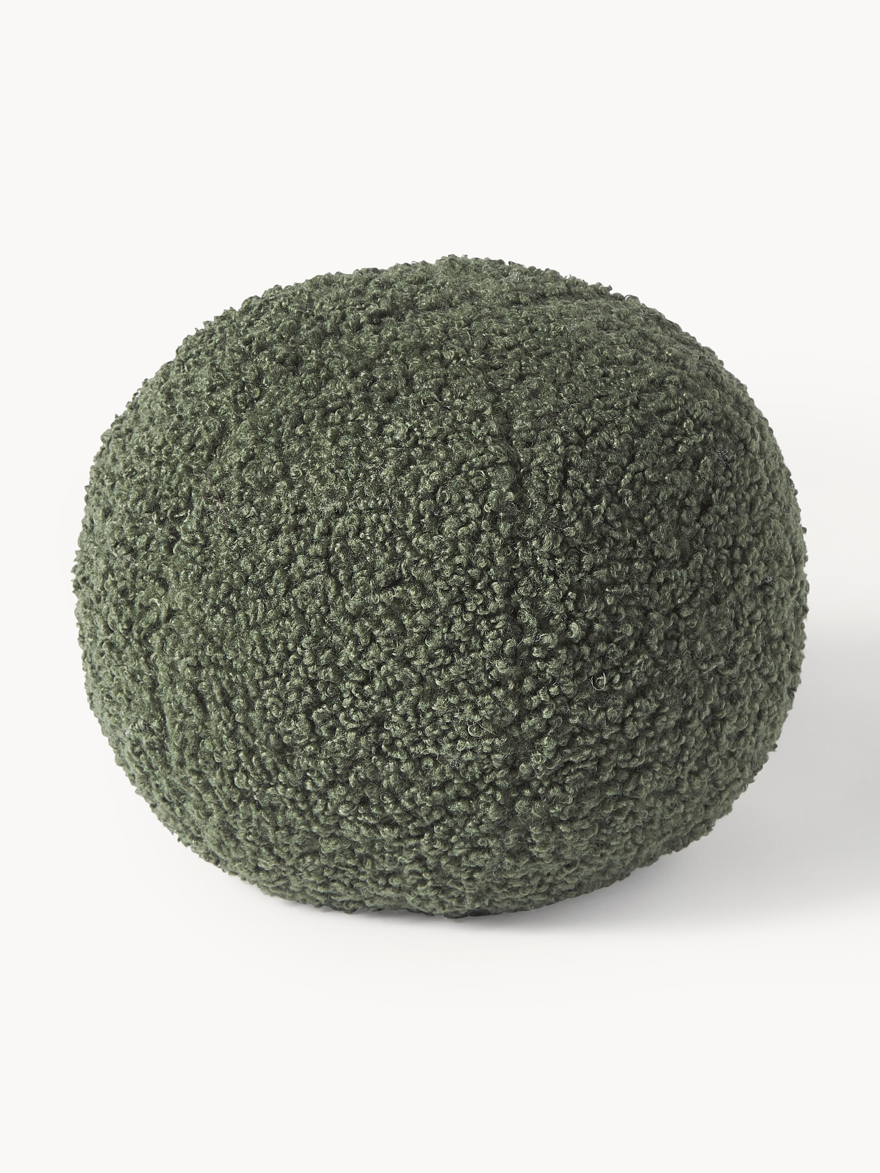 Round Decorative Teddy Cushion Dotty