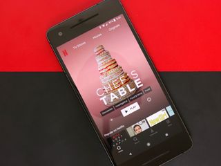 Netflix app running on a Pixel 2