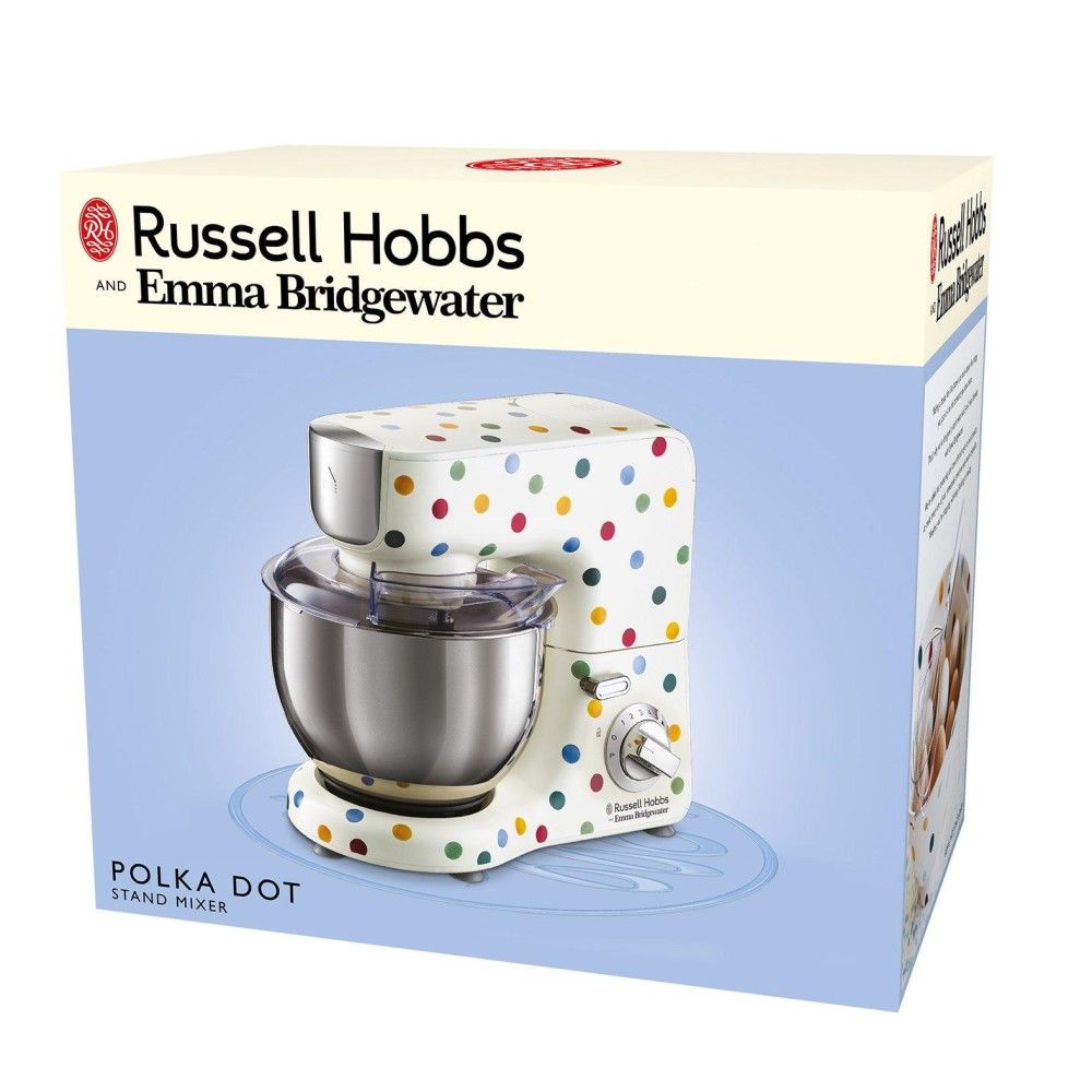 We tried the new Russell Hobbs Emma Bridgewater stand mixer... Ideal Home