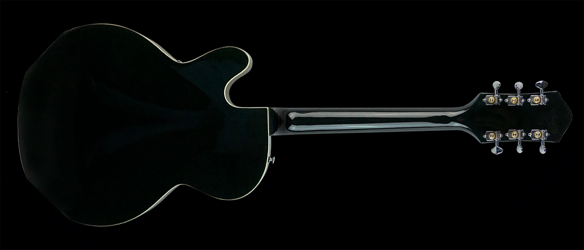 A photo of the Silvertone 1446 VBK (for Bigsby Vibrato)