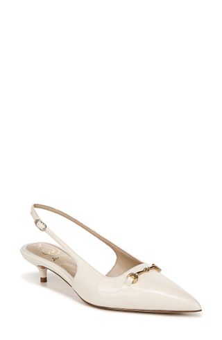 Sam Edelman, Farrah Kitten Heel Pointed Toe Slingback Pump