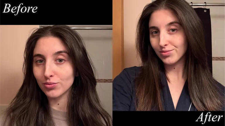 Marisa Petrarca using Fable & Mane Hair Growth Oil