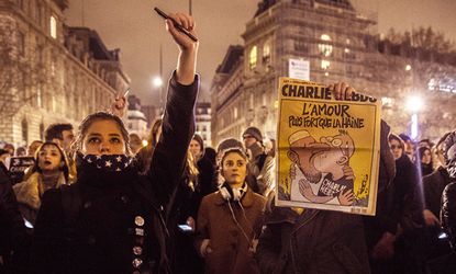 Charlie Hebdo vigil