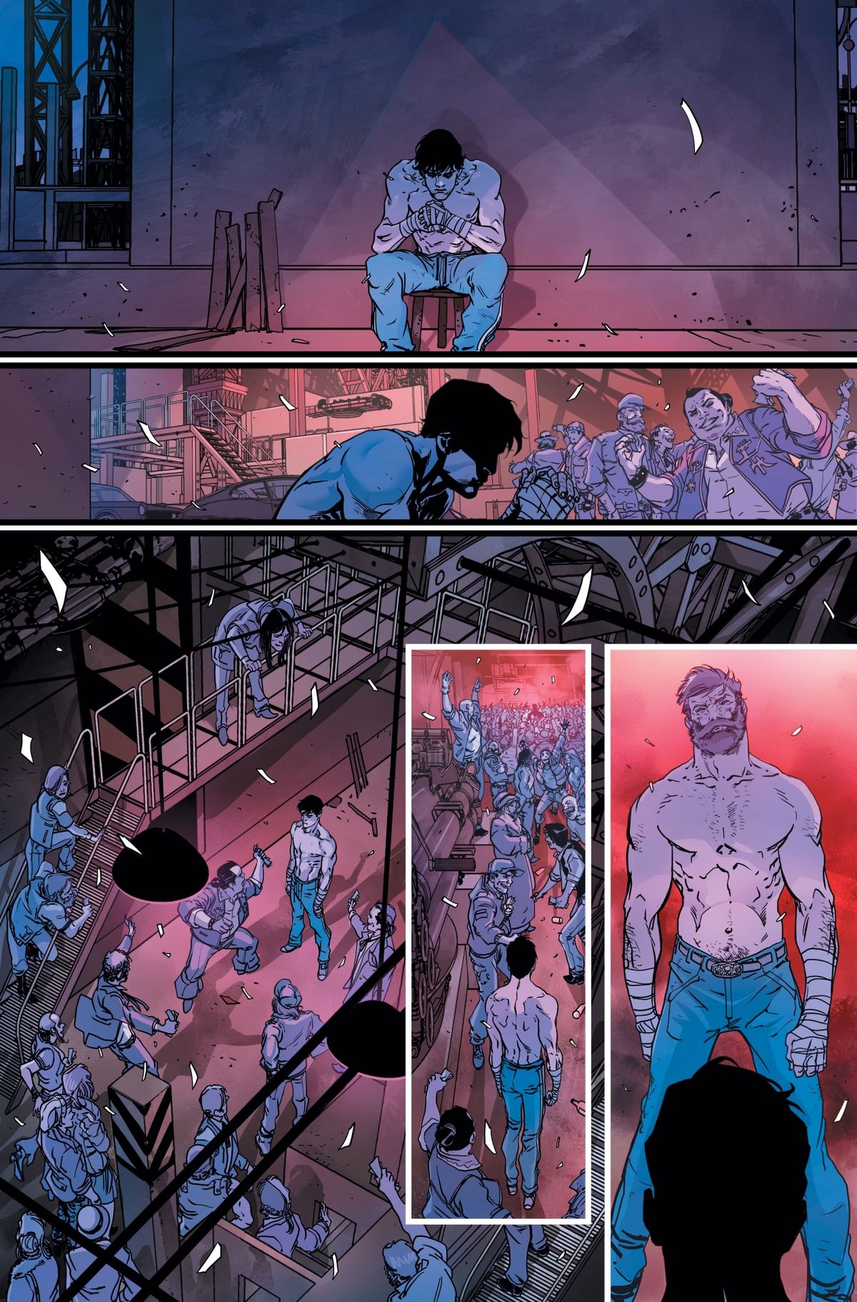 page from Batman: The Knight #1