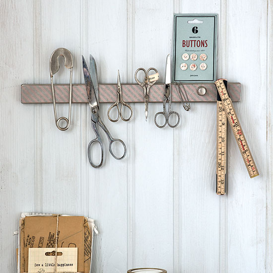 magnetic strip to hold sizer