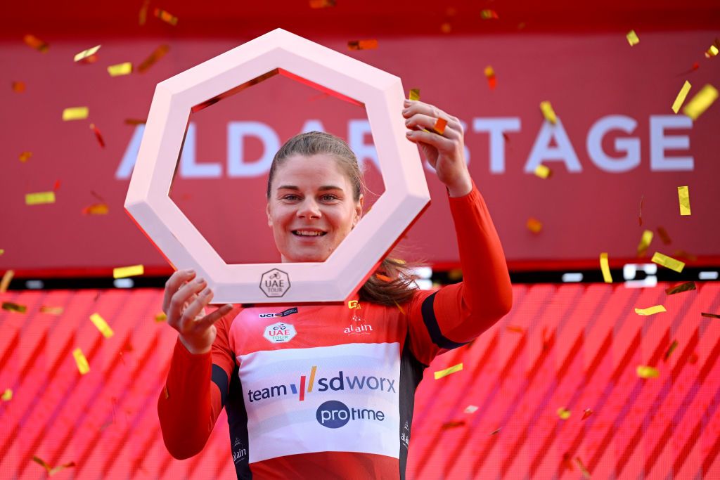 Lotte Kopecky (SD Worx-ProTime) won the overall 2024 UAE Women Tour