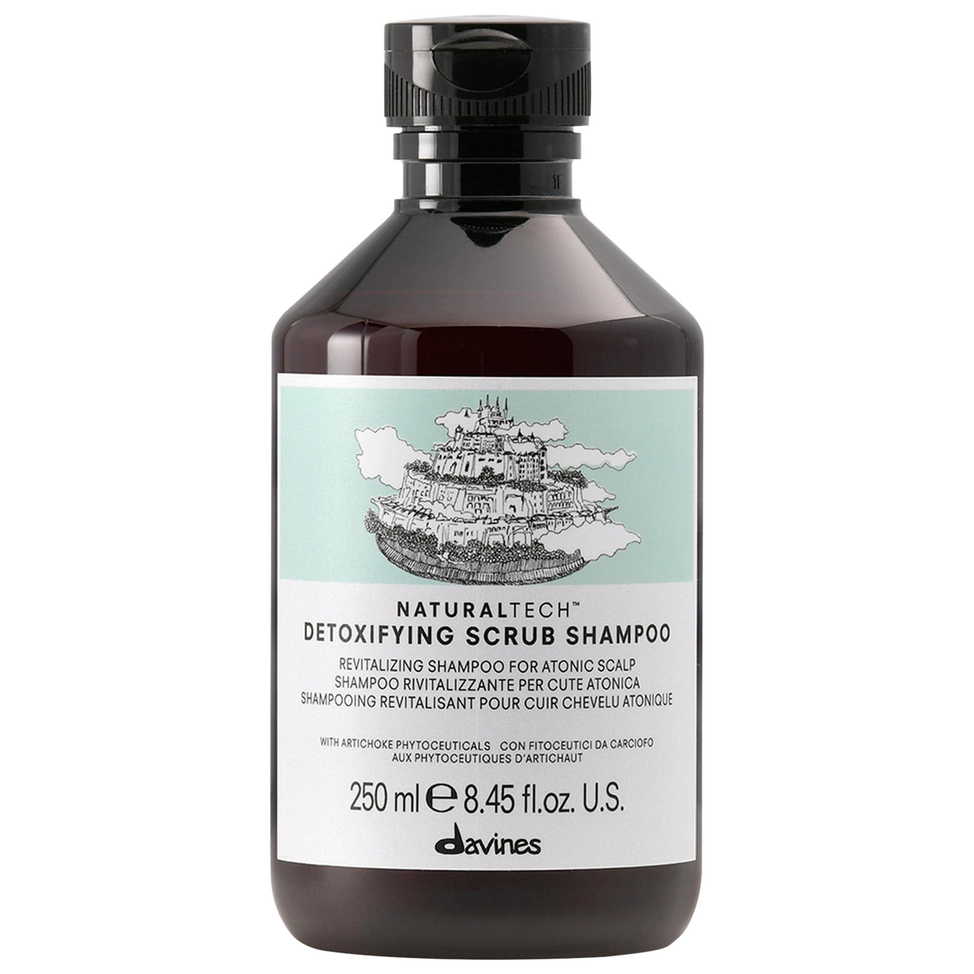 Detoxifying Scrub Shampoo for Scalp Buildup