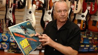 Dick Dale attends the 2009 J&R MusicFest at City Hall Park on August 27, 2009 in New York City.
