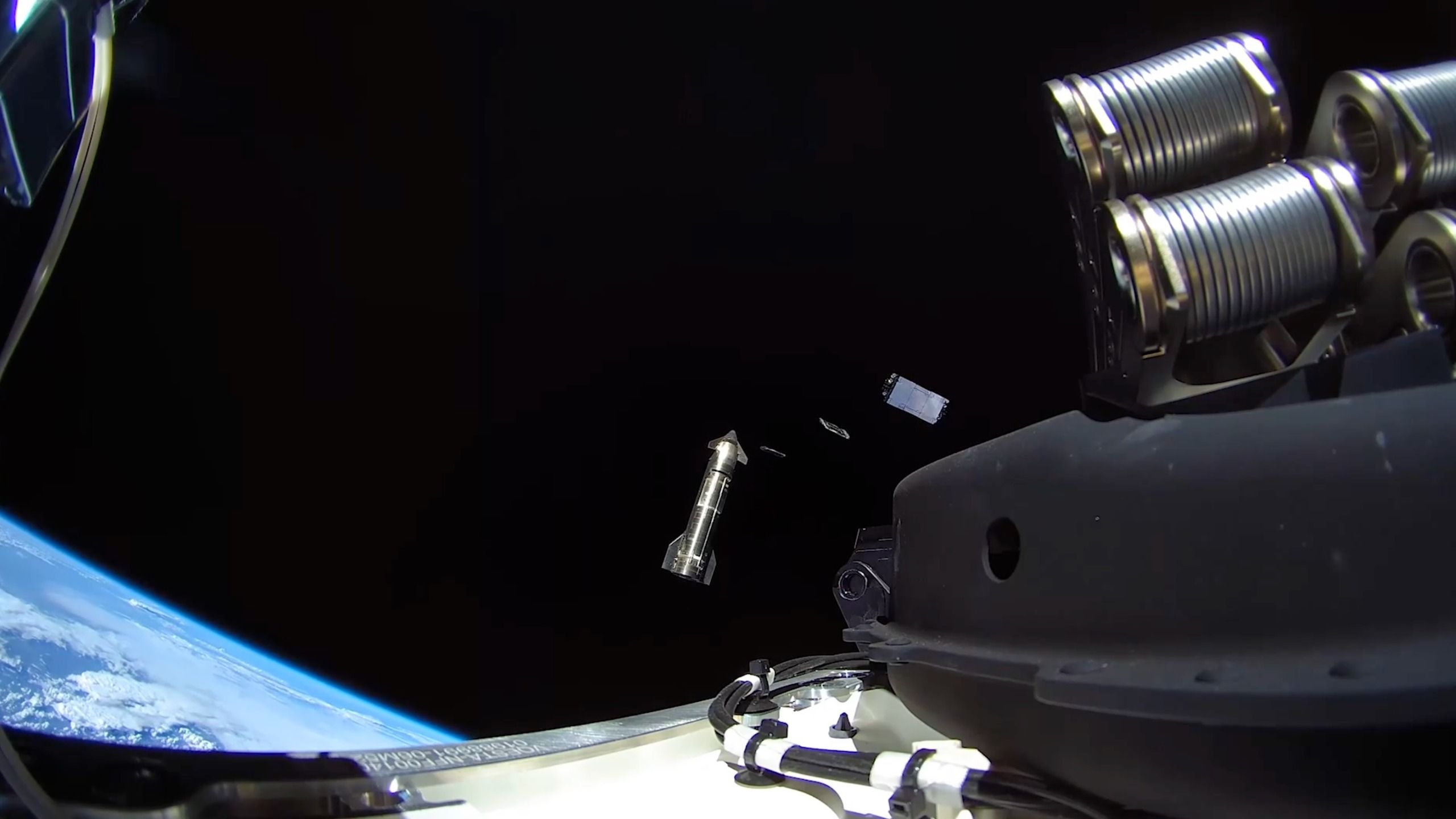 SpaceX Releases Video of Starship's First Orbital Flight