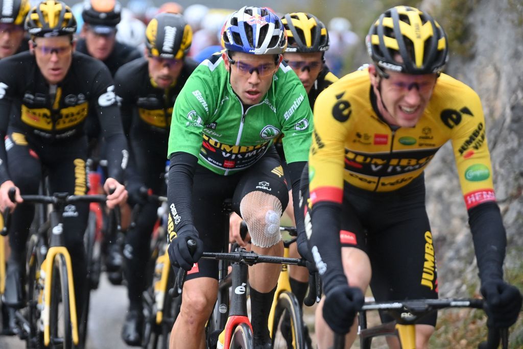Belgian Wout Van Aert of Team JumboVisma pictured in action during stage eight the final stage of the 80th edition of the ParisNice cycling race from Nice to Nice 1156 km in France Sunday 13 March 2022BELGA PHOTO DAVID STOCKMAN Photo by DAVID STOCKMAN BELGA MAG Belga via AFP Photo by DAVID STOCKMANBELGA MAGAFP via Getty Images