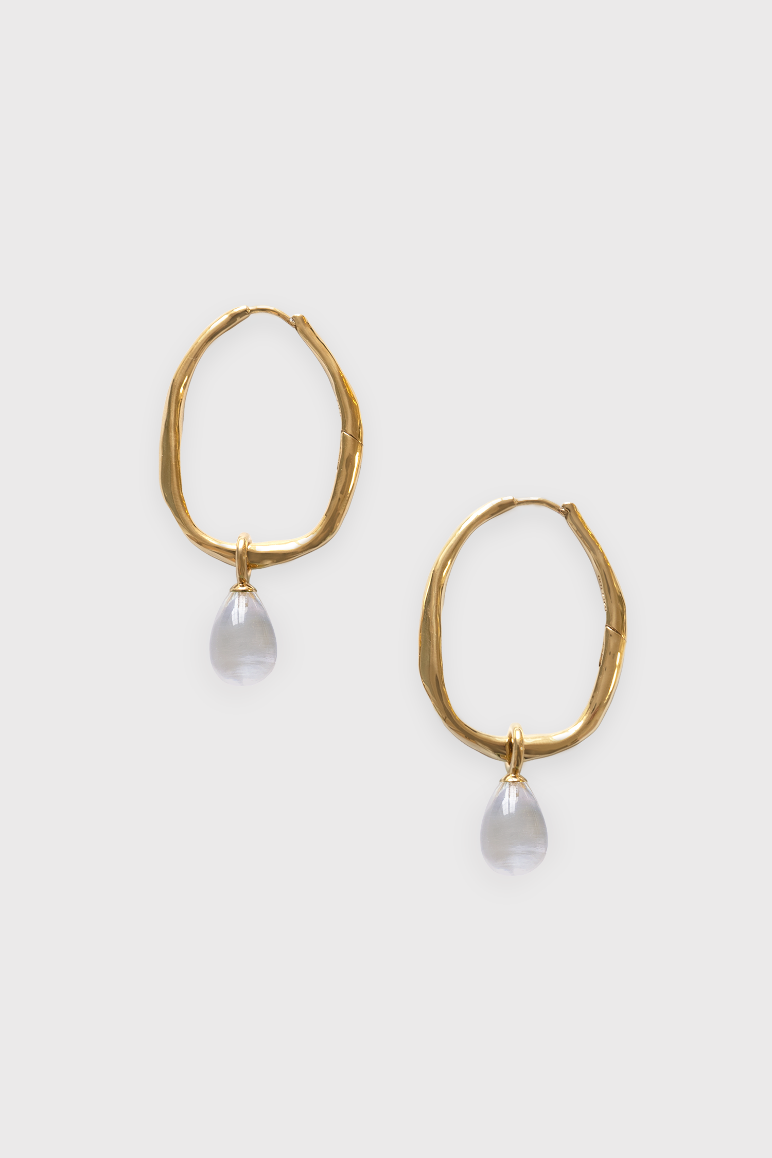 Romy Hoops + Small Drops