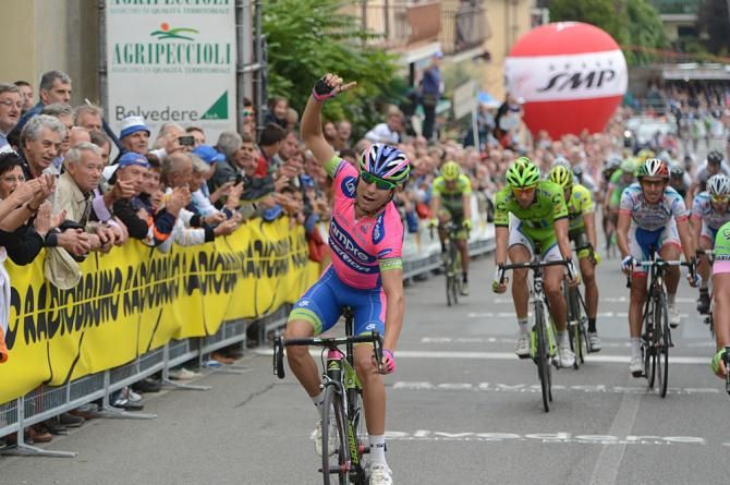 Diego Ulissi (Lampre-Merida) wins the Coppa Sabatini
