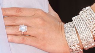 Ring, Finger, Wrist, Jewellery, Engagement ring, Diamond, Fashion accessory, Nail, Hand, Wedding ring,