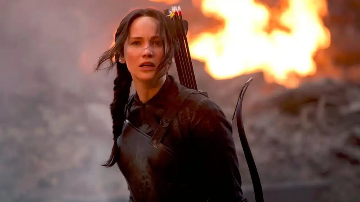 Katniss from The Hunger Games