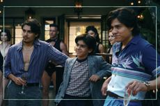 Orlando Pineda as Dixon, Martin Fajardo as Ozzy, Jose Velazquez as Uber in episode 105 of Griselda