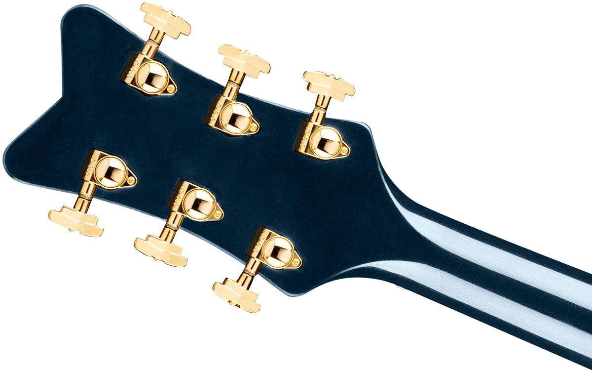 G6136TG Players Edition Falcon Hollow Body with String-Thru BigsbyGold Hardware Midnight Sapphire