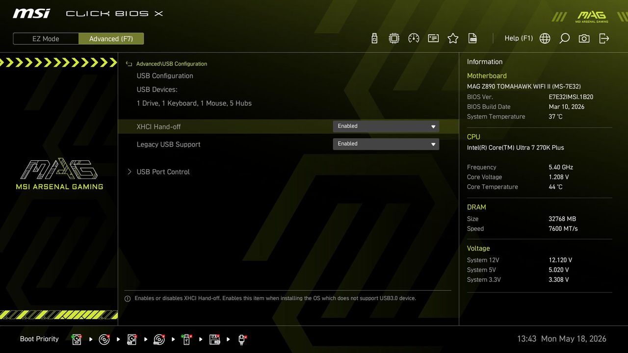 MSI MAG Z890 Tomahawk Wifi II
