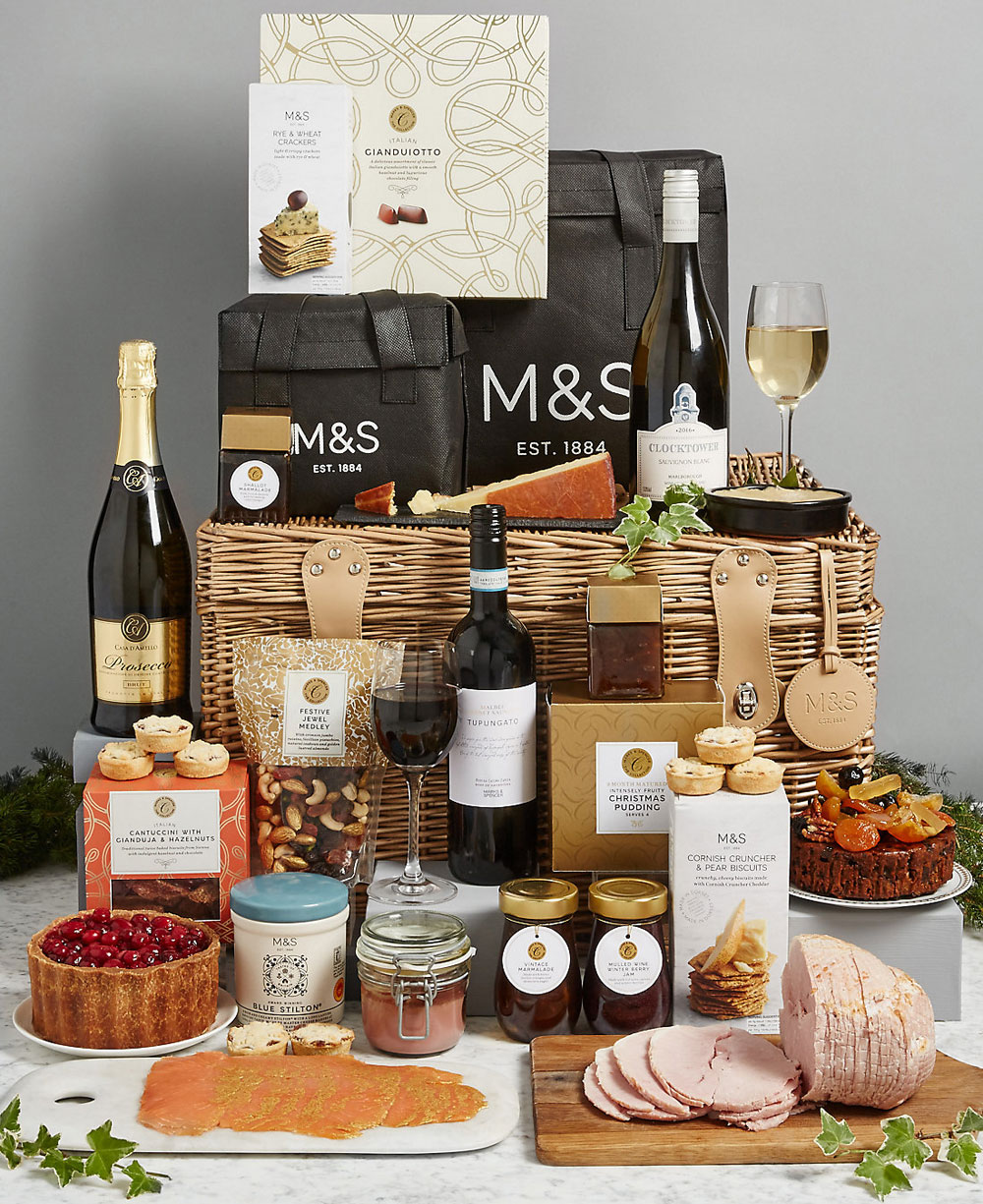 Marks & Spencer's Belvedere Gourmet Chilled Christmas Hamper