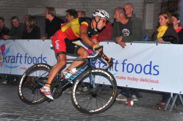 Philippe Gilbert (Omega Pharma-Lotto) at speed