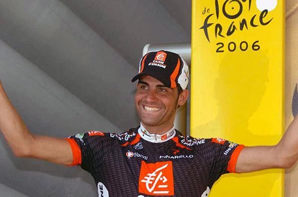 Oscar Pereiro (Caisse d'Epargne) on stage