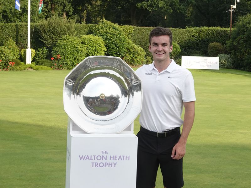 O’Loughlin Keeps Cool In The Heat To Land Walton Heath Trophy