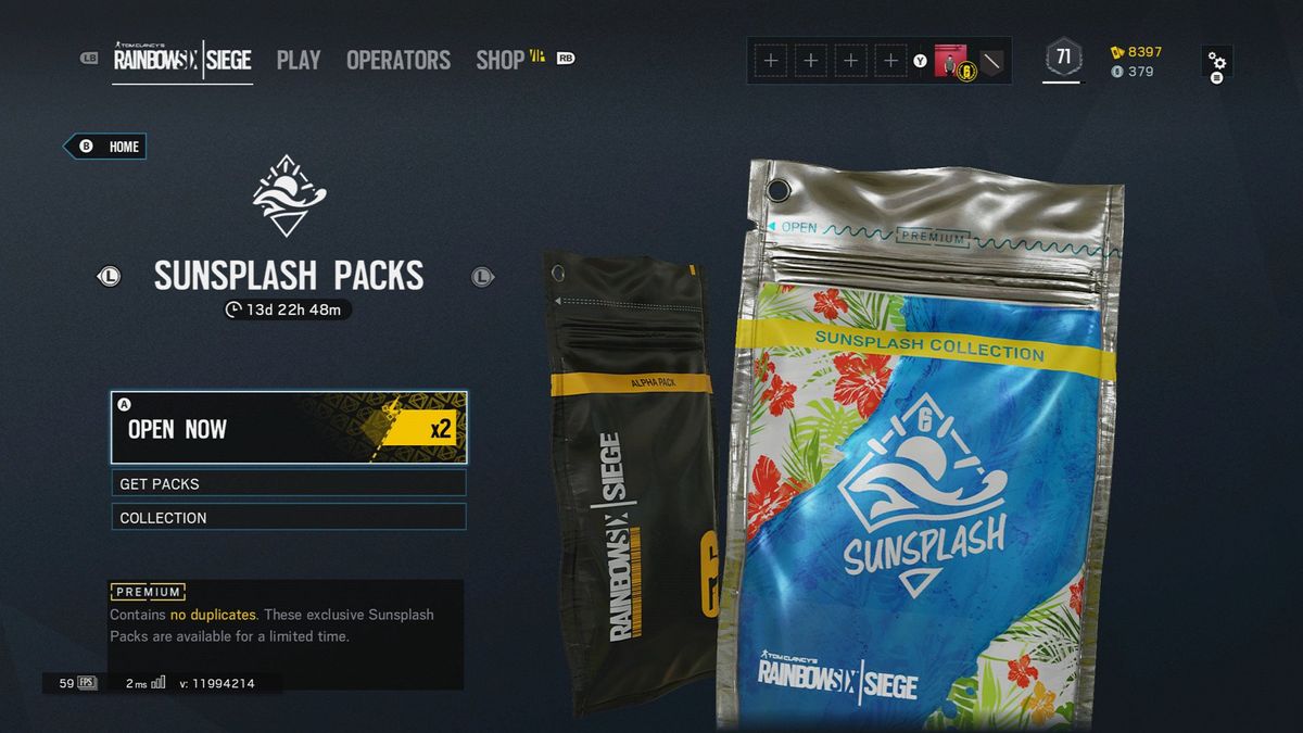 Rainbow Six Siege Sunsplash Collection Skin List | Windows Central