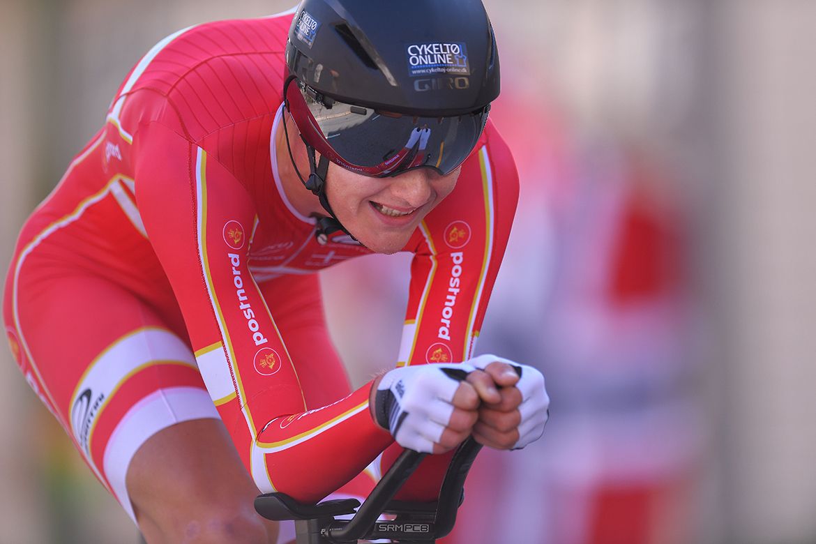 Mikkel Bjerg (Denmark) on his world title-winning ride