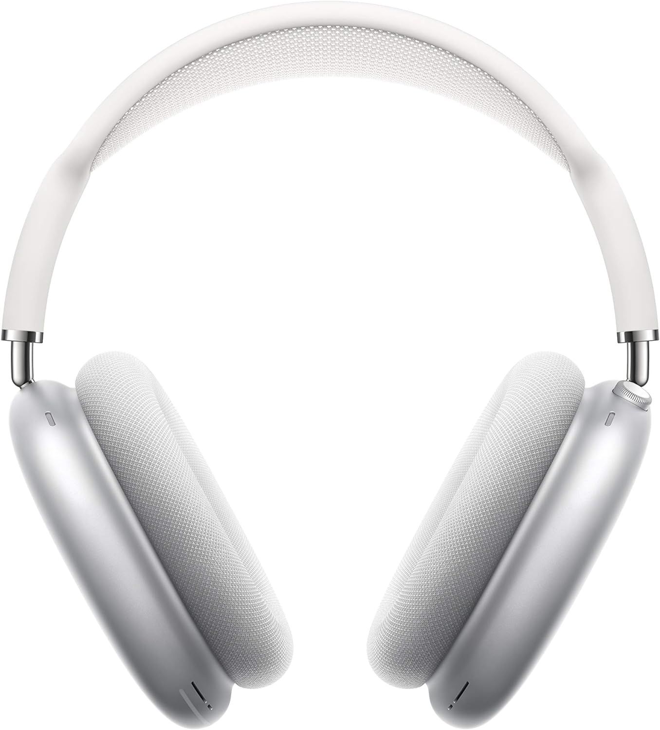 Apple Airpods Max Wireless Over-Ear Headphones, Active Noise Cancelling, Transparency Mode, Personalized Spatial Audio, Dolby Atmos, Bluetooth Headphones for Iphone – Silver
