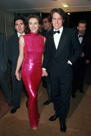 red carpet - Hugh Grant and Elizabeth Hurley