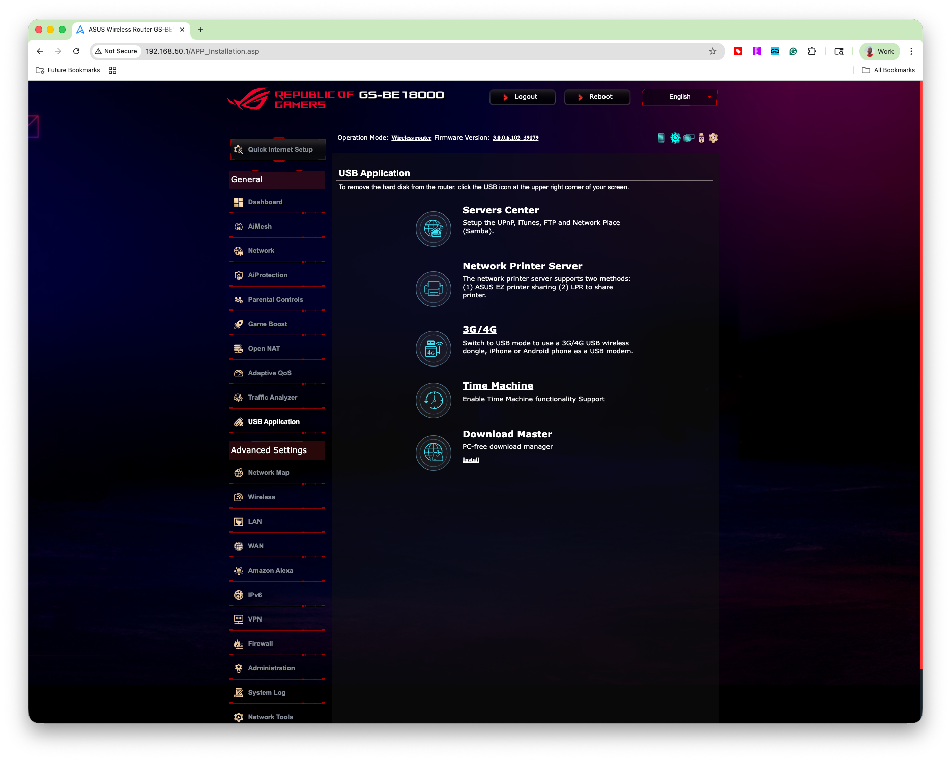 Asus ROG Strix GS-BE18000 Wi-Fi 7