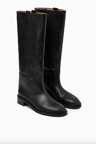 Cos Leather Riding Boots
