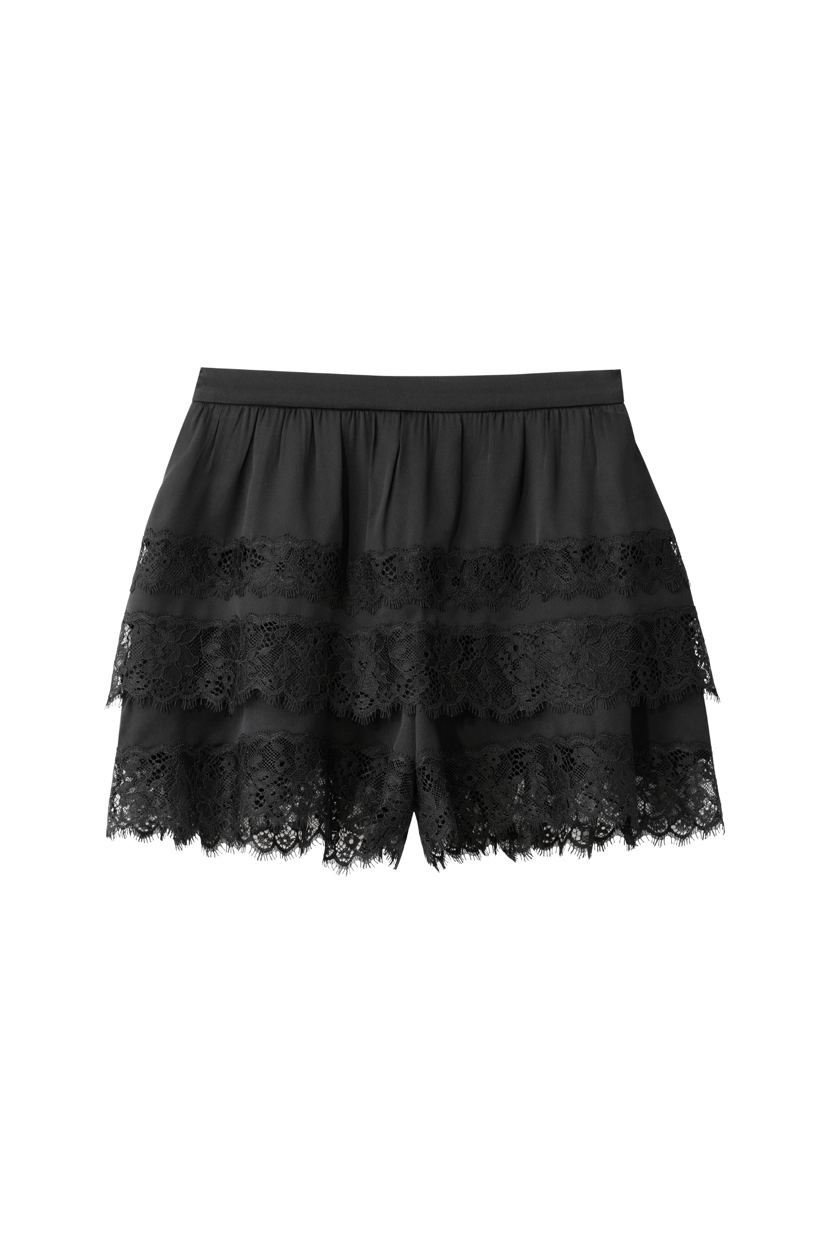 black lace top