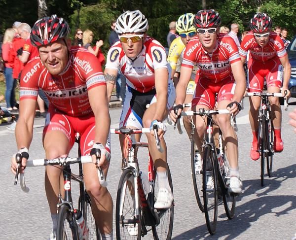 A group of five was the main break of the day