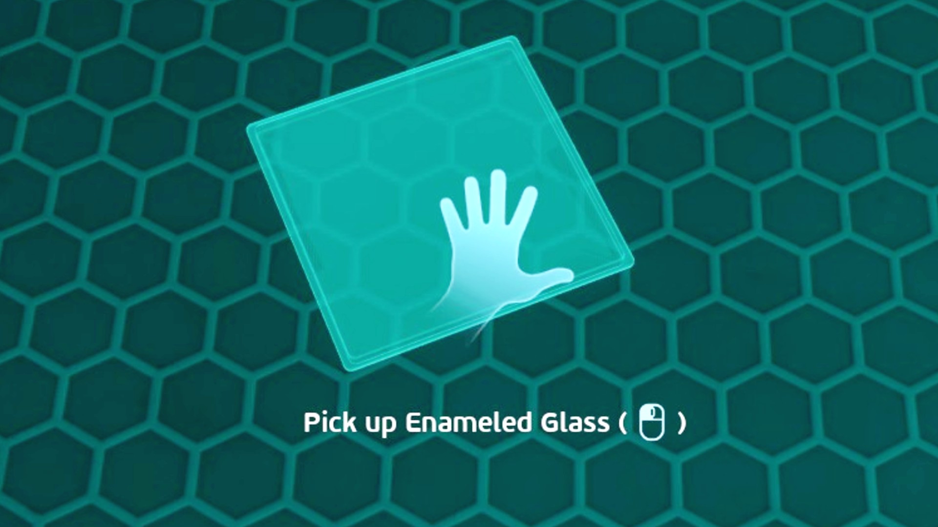 A piece of enameled glass lies on the ground in Subnautica 2
