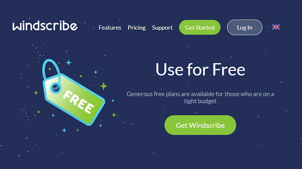 Windscribe Free Plan