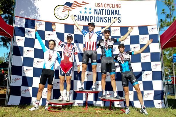 Todays U23 top five podium.