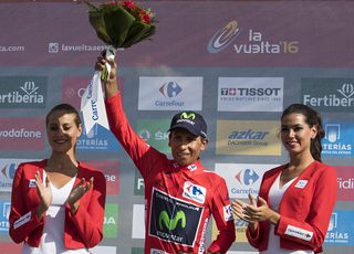 Nairo Quintana (Movistar) moved into the Vuelta a Espana lead