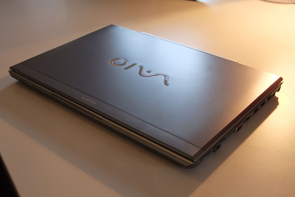 The silver version of the Sandy Bridge Vaio S