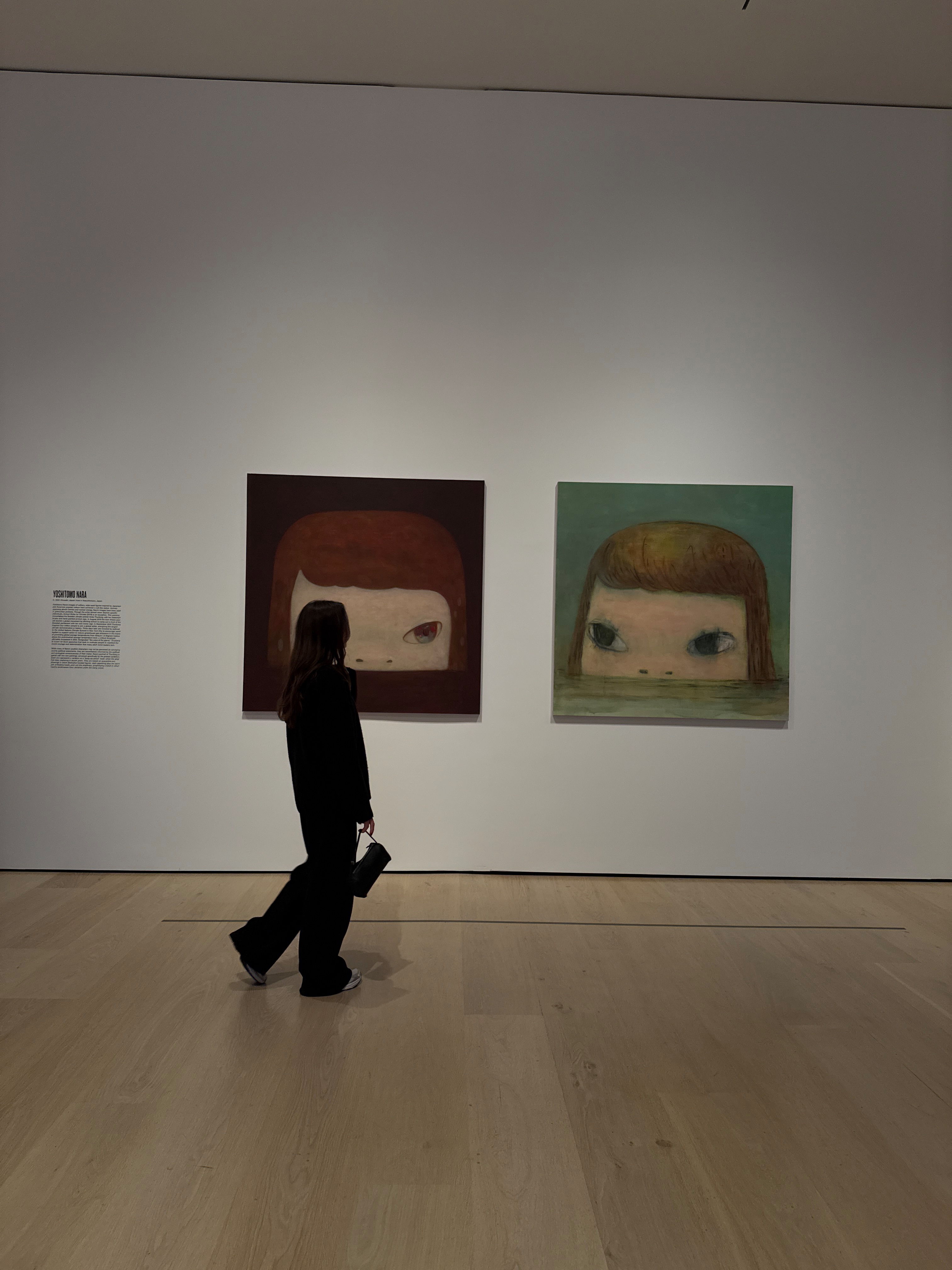 Kira Mackenzie Jackson at an art gallery