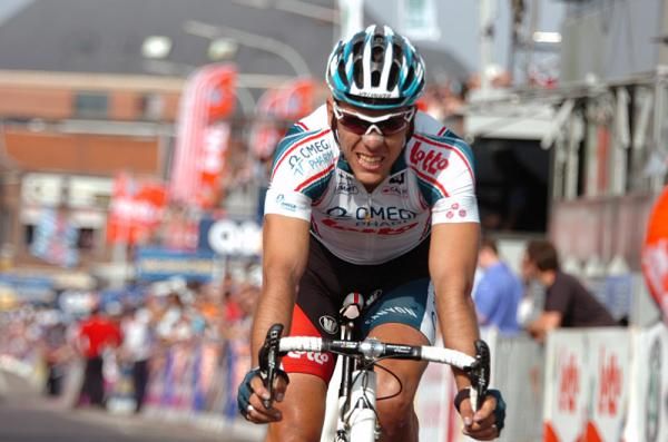 Philippe Gilbert (Omega Pharma - Lotto) finished fourth for the second straight year.