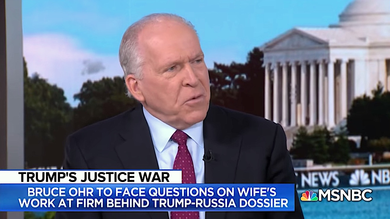 John Brennan is confused about his security clearance status