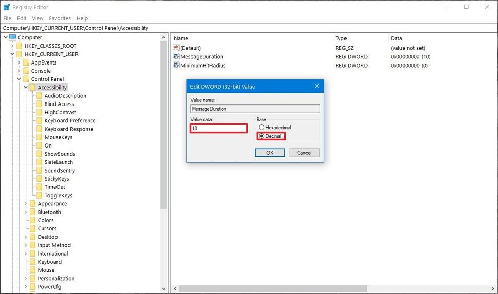 How to change the amount of time Windows 10 notifications show on ...